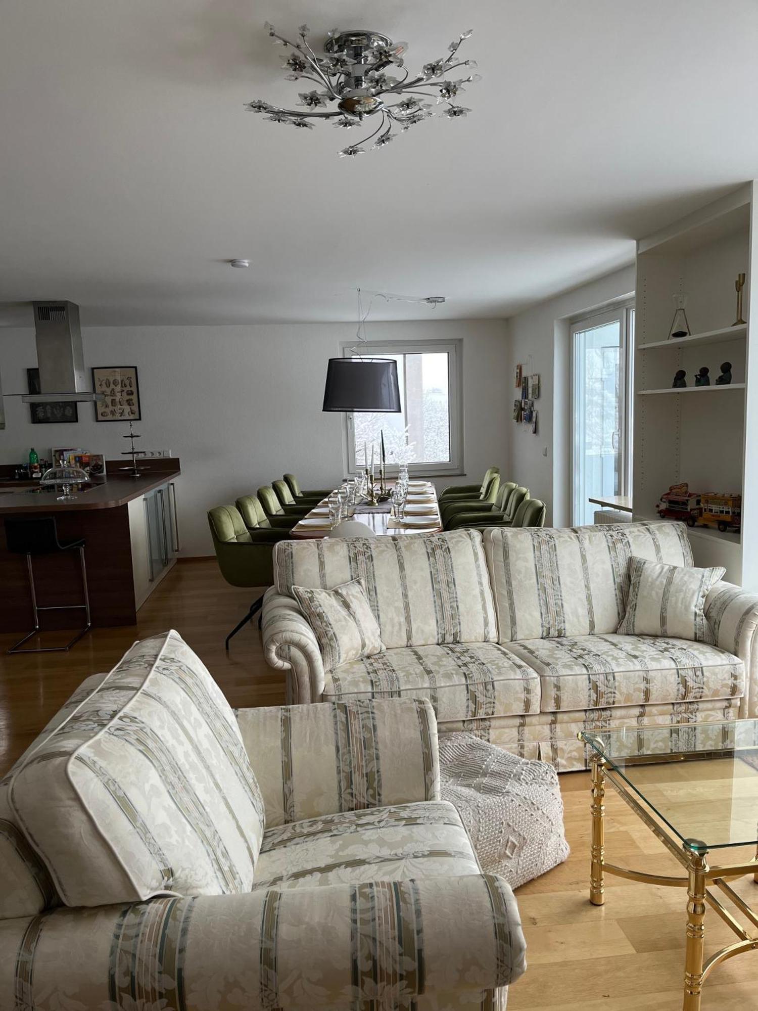 Ferienwohnung Penthouse Perfekt Fuer Teams, Familien Und Gruppen Bad Mergentheim Exterior foto
